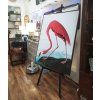 Stylový obraz Pink Flamingo 113x83cm