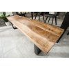 Industriální jídelní lavice Aero Mango 170cm masivní