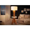 Stylová stojací lampa s příručním stolkem Serve 153cm