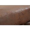 Luxusní chesterfield taburet Modern Barock hnědý