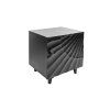 Designový noční stolek Cobra Dark Grey 50cm