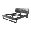 Designová postel Cobra Dark Grey 180cm