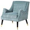 Designové modré křeslo Duck Egg Blue
