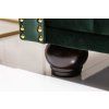 Designová pohovka Chesterfield smaragdový odstín