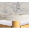 Luxusní jídelní stůl Brujo 120cm v Art-Deco stylu