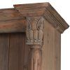 Rustikální dřevěná knihovna Rustic