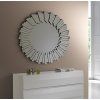 Luxusní bezrámové zrcadlo Crystal 100cm