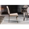 Luxusní jídelní židle Modern Barock II krémový samet