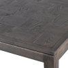 Luxusní dýhovaný jídelní stůl Ashton 180x90cm šedý
