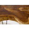 Stylový stolek Wild Teak 60 cm do obýváku