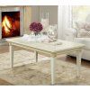 Klasický konferenční stolek Sophia 120×70 cm bílý