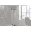 Stylová přírodní stojací lampa Barracuda 177cm černá