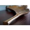Designový zlatý tác Leaf 64cm kov