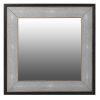 Luxusní Art-Deco čtvercové zrcadlo Caitlin 75cm shagreen