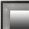 Luxusní Art-Deco čtvercové zrcadlo Caitlin 75cm shagreen