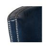 Luxusní kožené křeslo Blue Navy z umělé kůže