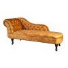 Luxusní Chesterfield lenoška se sametovým potahem