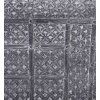 Orientální dřevěná truhla Sultan Blue 88cm