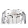 Moderní stojací lampa Silver Cage 162cm