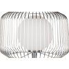 Moderní stojací lampa Silver Cage 162cm