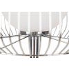 Moderní stojací lampa Silver Cage 162cm
