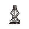 Designové stropní svítidlo Black Cage 69cm černé