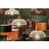 Skleněné závěsné svítidlo Crystal Gold II 120cm pozlacené