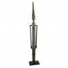 Dřevěná dekorace soška Ethnic Lightning Conductor Man Figure 153cm