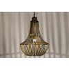 Stylové stropní svítidlo Golden Strings II 56cm interiér
