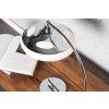 Moderní pracovní lampa Lina 45cm chrom