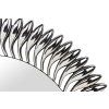 Designové nástěnné zrcadlo Petals 80cm stříbrné