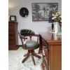 Klasická kancelářská židle Ricardo s područkami ořech - foto showroom
