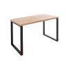 Industriální psací stůl Studio Oak II 120cm dub/černý