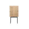 Designová skříňka Grid Rattan 154cm