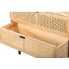 Designová komoda Grid Rattan 97cm