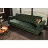 Designová retro sedačka Maison Belle II 220cm zelená