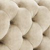 Luxusní čalouněná postel Modern Barock 180x200cm champagne