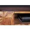 Stylový TV stolek Art Finish 160cm z masivu palisandr