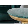 Designový stolek Green Marble 30 cm přírodní kámen luxusní interiér
