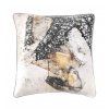 Stylový polštář Delhi Plateado 45x45cm abstraktní