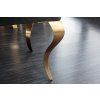 Luxusní čalouněná lavice Gold Modern Barock 170cm černá samet