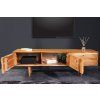 Designový dřevěný TV stolek Anne 145cm akácie honey