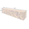 Designová TV skříňka Anne 160cm palisandr závěsná