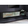 Nepojmenovansý Stylový nástěnný TV stolek Soul 160cm dýha přírodní kámen