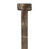 Nástěnná etno dekorace Remo 130cm teak