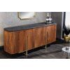 Luxusní příborník Marble Carltone 160cm s mramorovou deskou
