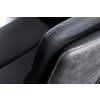 Designová otočná židle Big Gina antracit kožená