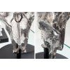 Designová stolní lampa El Toro 70cm s černým stínidlem