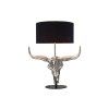 Designová stolní lampa El Toro 70cm s černým stínidlem
