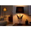 Designová stolní lampa Parrots 75cm černá-zlatá